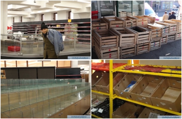 Пустые магазины и длинные очереди: 44-ый день блокады Арцаха